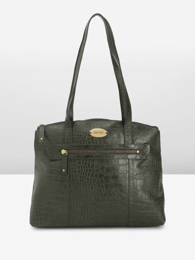 Buy Hidesign Animal Textured Leather Structured Shoulder Bag Handbags for Women 27429374 Myntra