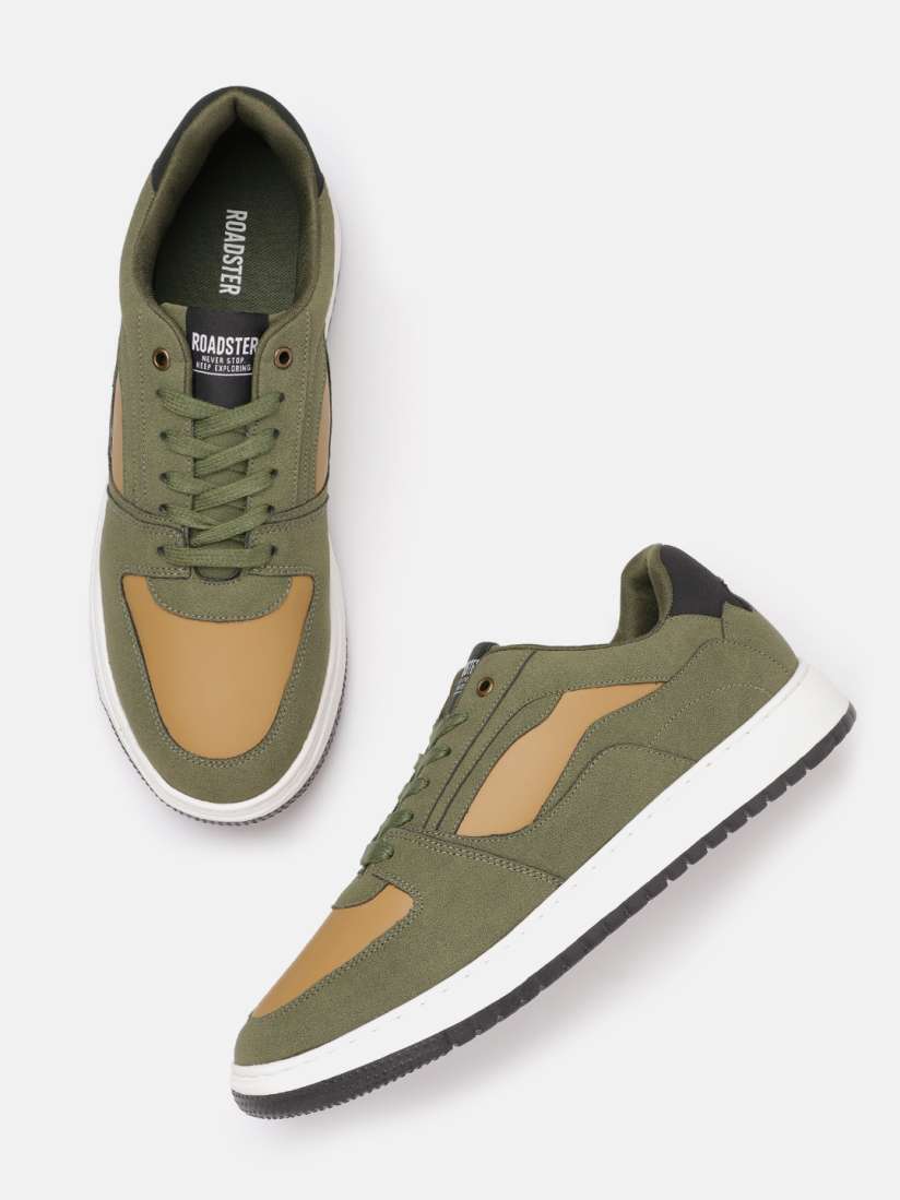Buy Roadster The Lifestyle Co. Men Colourblocked Sneakers Casual Shoes for Men 27429676 Myntra