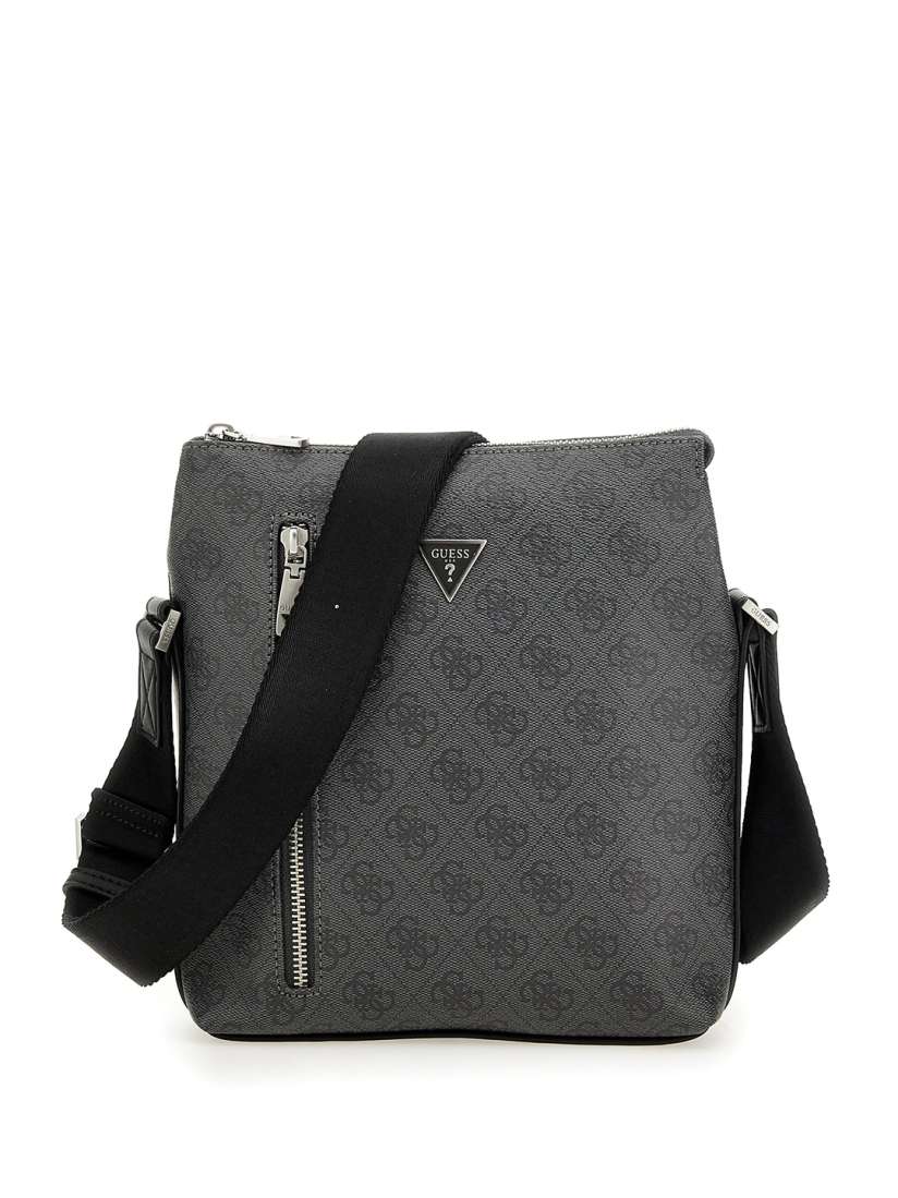 Buy GUESS Printed PU Structured Sling Bag Handbags for Men 27431772 Myntra