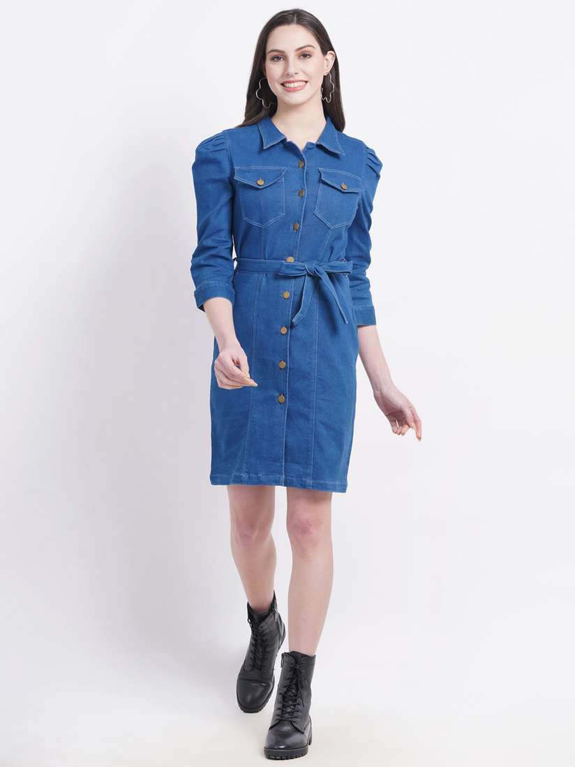 Vienna Volume Sleeve Shirt Dress（ハーリップトゥVienna