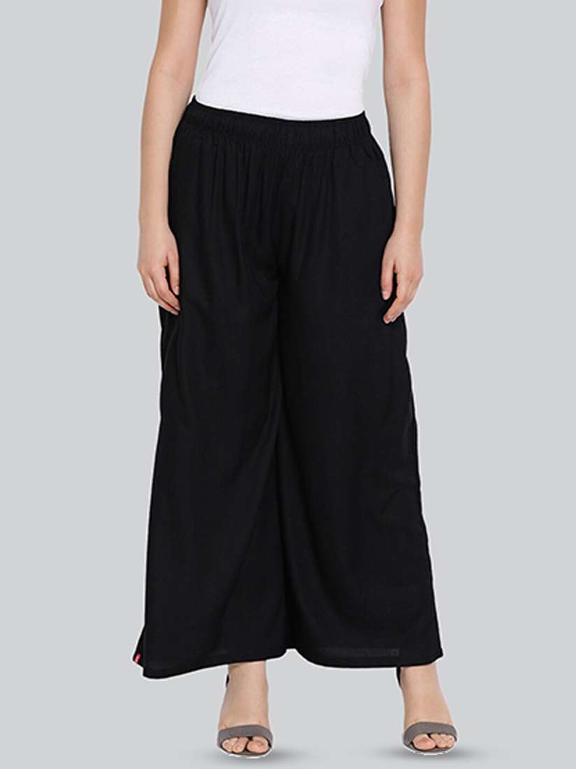 palazzo pants and tops myntra