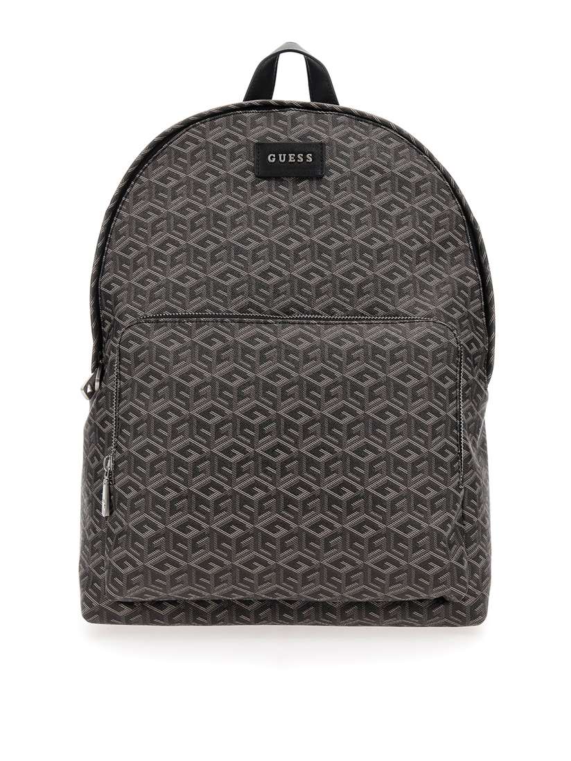 Guess logo print backpack top