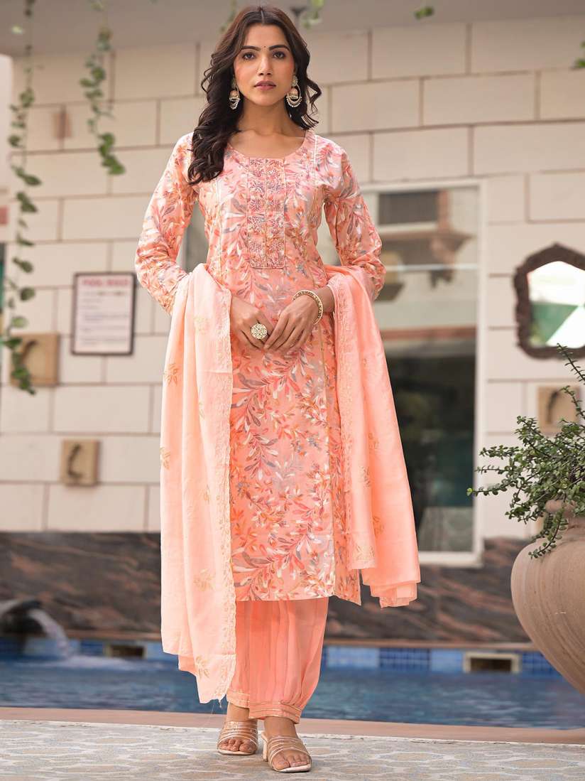 Peachmode cotton suits new arrivals