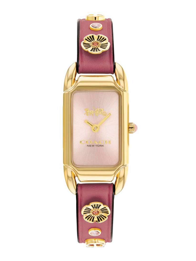 Buy Coach Women Embellished Dial Leather Wrap Around Straps Analogue Watch CO14504117W Watches for Women 27474194 Myntra