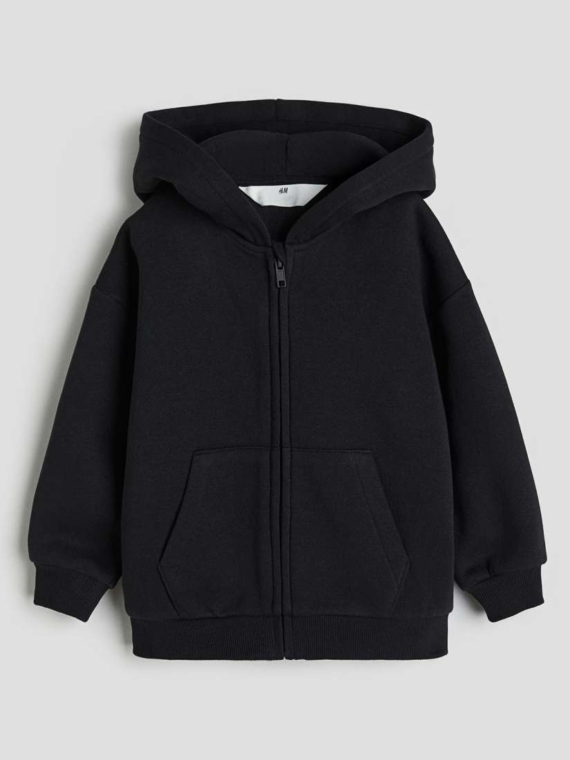 Black hoodie myntra sales