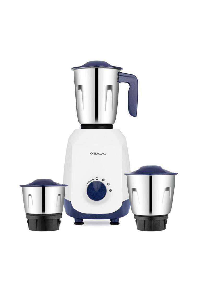 Buy Bajaj Ninja Series Blue Contempo 500W Mixer Grinder 3 SS Jars with Duracut Blades Juicer Mixer Grinder for Unisex 27483390 Myntra