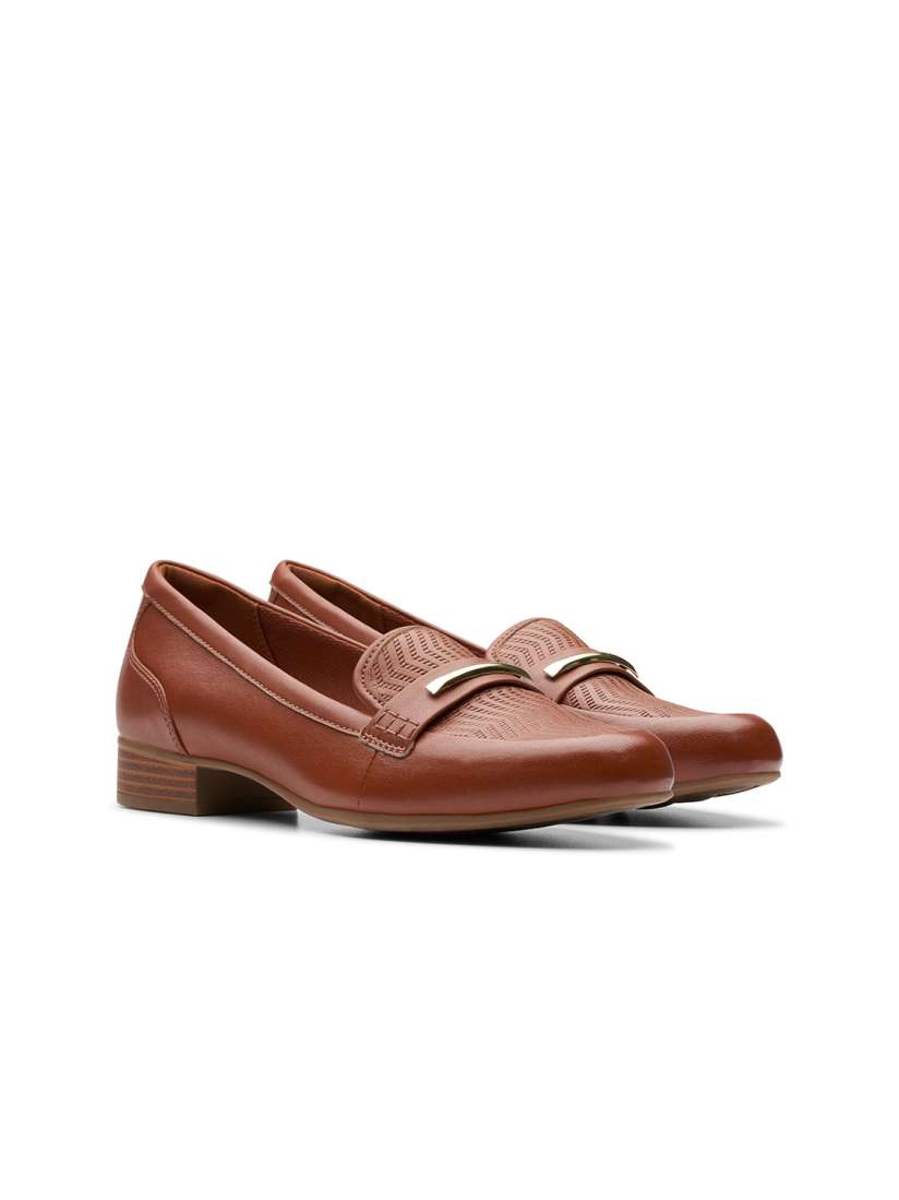 Round toe clarks loafers womens clearance