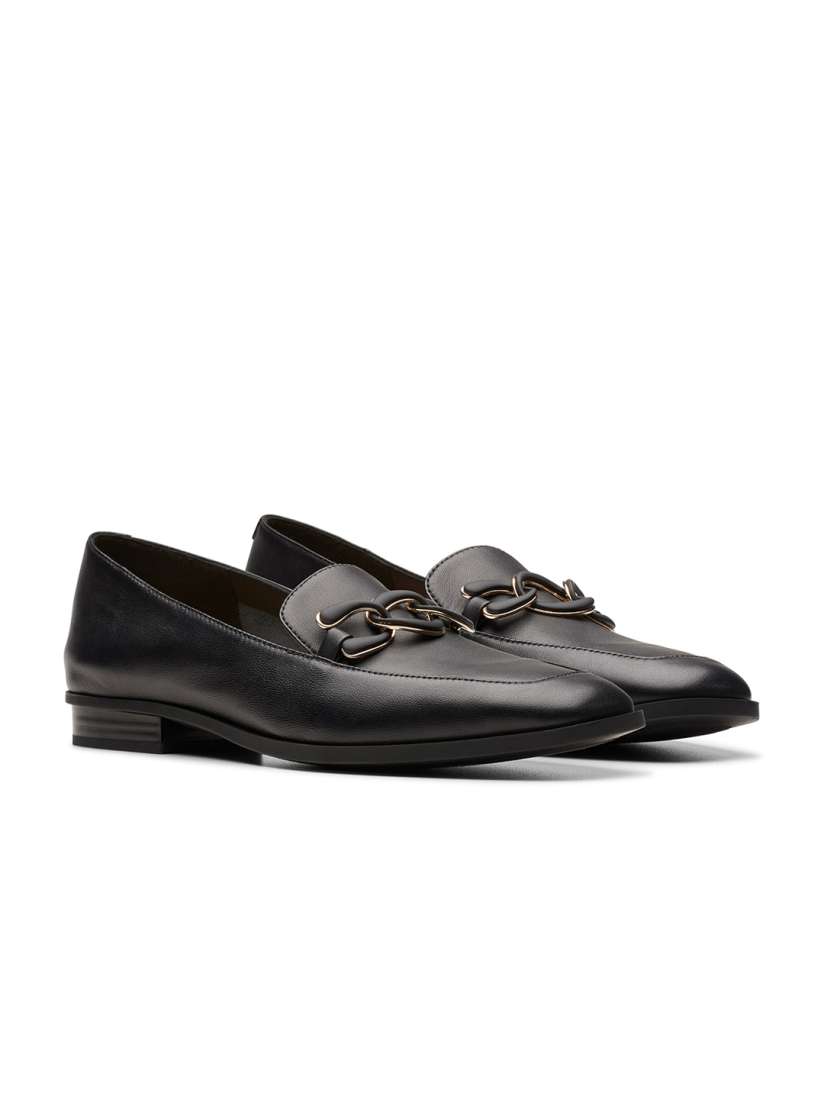 Round toe clarks loafers womens best sale