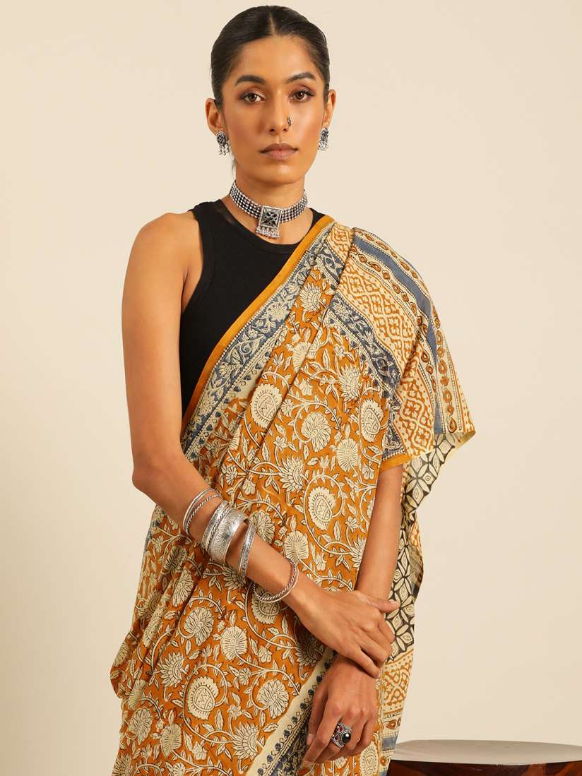 Myntra ethnic wear sarees on sale