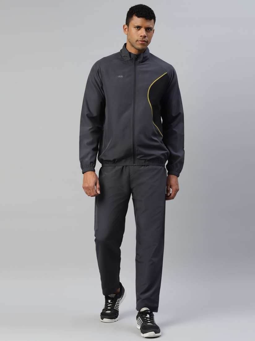 Buy DIDA Mock Collar Quick Dry Comfort Fit Sports Tracksuits Tracksuits for Men 27505684 Myntra