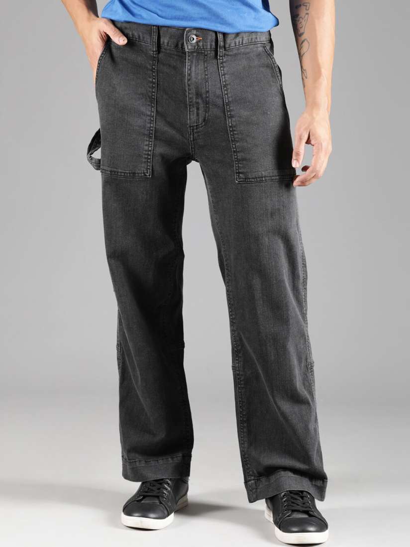Buy Breakbounce Men Relaxed Straight Leg Straight Fit Low Rise Easy Wash Jeans Jeans for Men 27517926 Myntra
