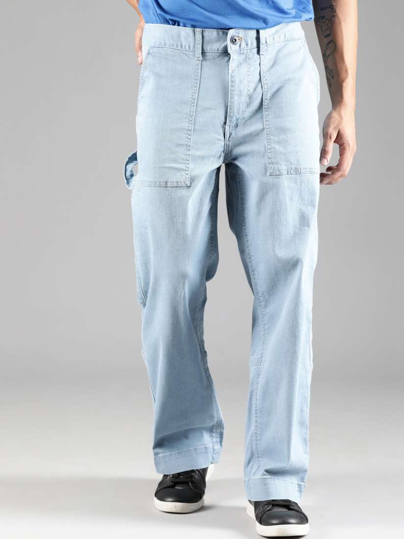 Buy Breakbounce Men Relaxed Straight Leg Straight Fit Low Rise Easy Wash Jeans Jeans for Men 27517932 Myntra