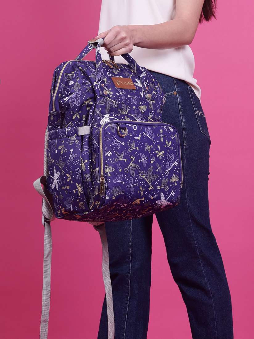 Buy VISMIINTREND Graphic Printed Waterproof Backpack Diaper Bag Diaper Bags for Women 27518598 Myntra