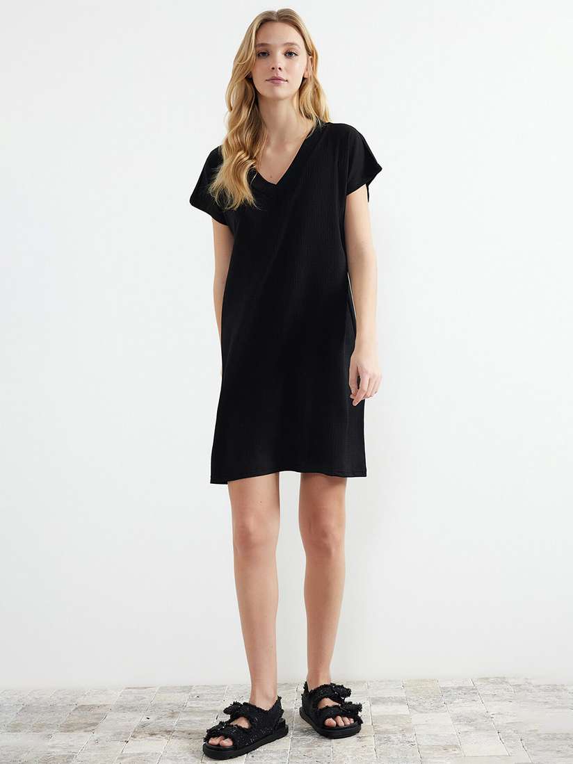 Buy Trendyol V-Neck T-shirt Dress Dresses for Women 27533066