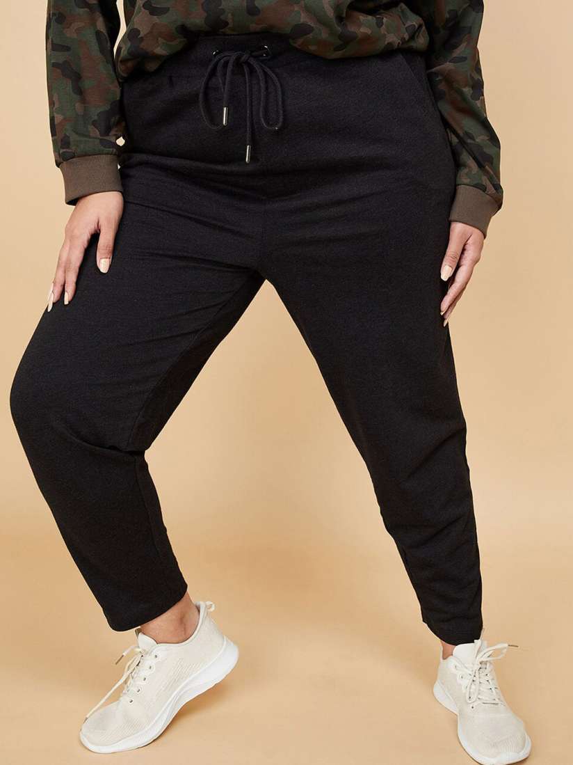 Tracksuit pants womens plus size on sale