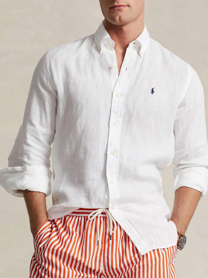 White polo casual shirt outlet