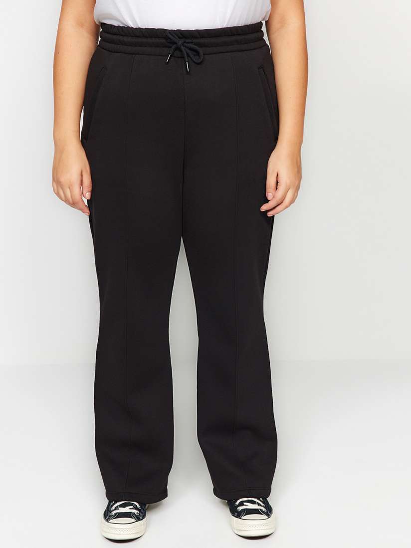 Plus size womens track pants top