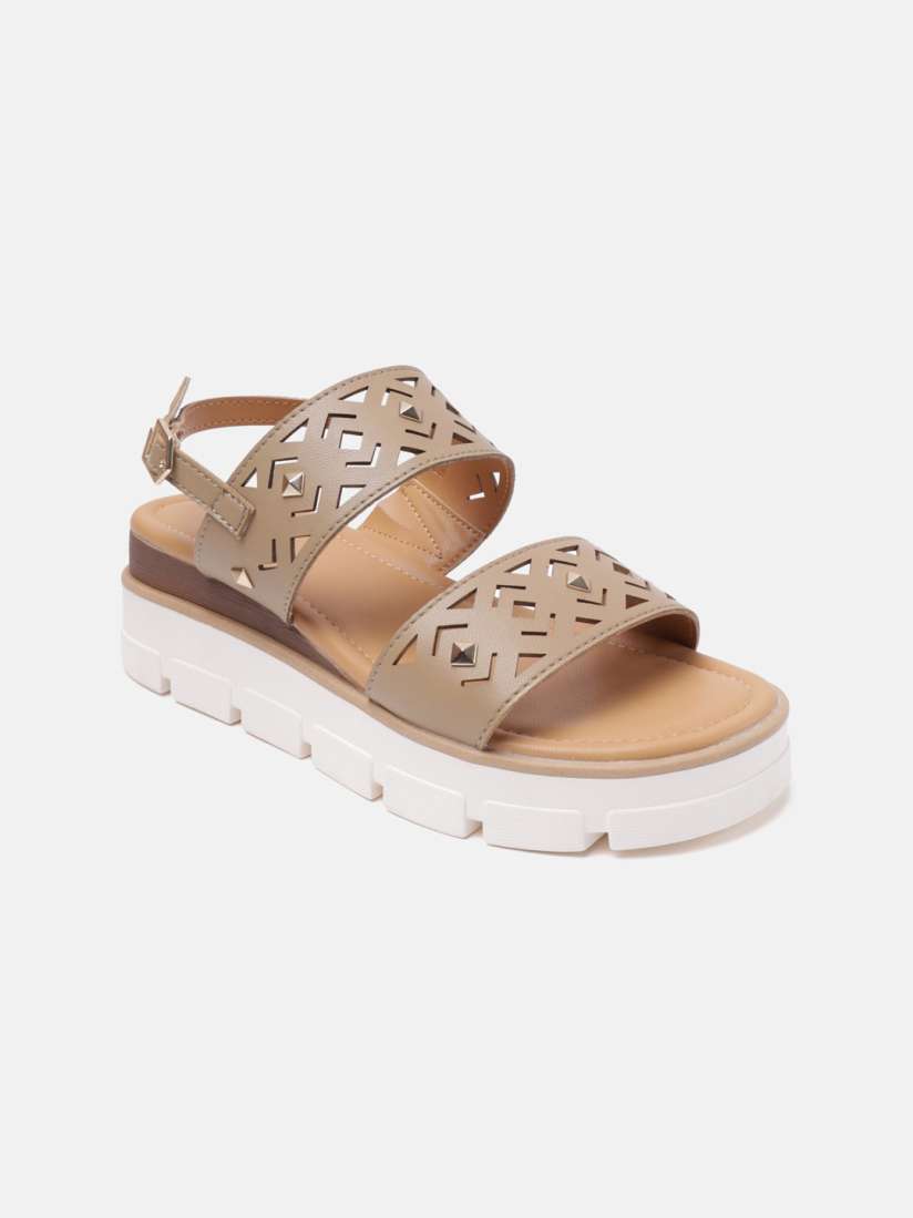 Buy BAGATT Mariella Laser Cut Wedge Heels Heels for Women 27537338 Myntra