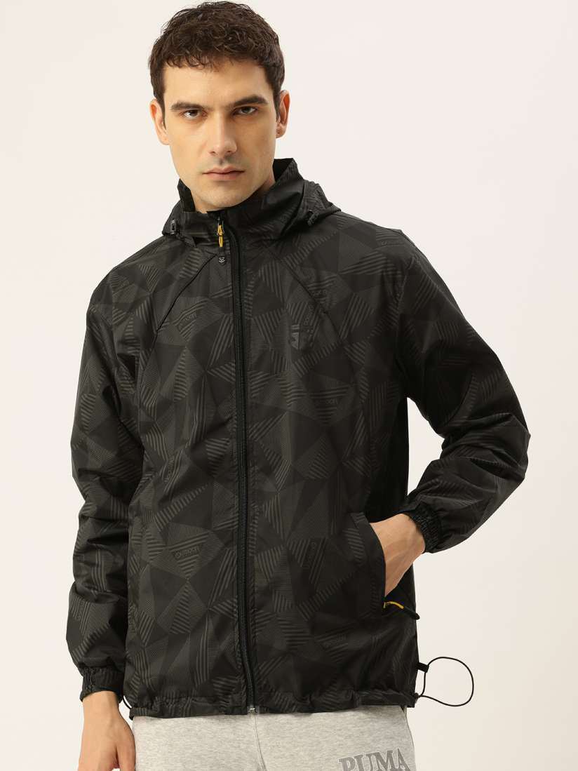 Buy Sports52 wear Comfort Fit Printed Hooded Rain Jacket Rain Jacket for Men 27540320 Myntra