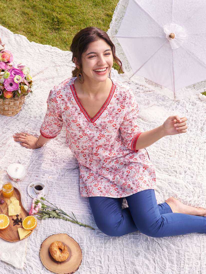Aurelia cotton kurtis shop