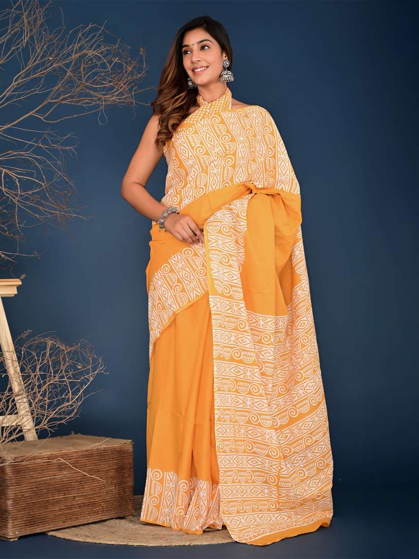 Myntra pure cotton sarees shop