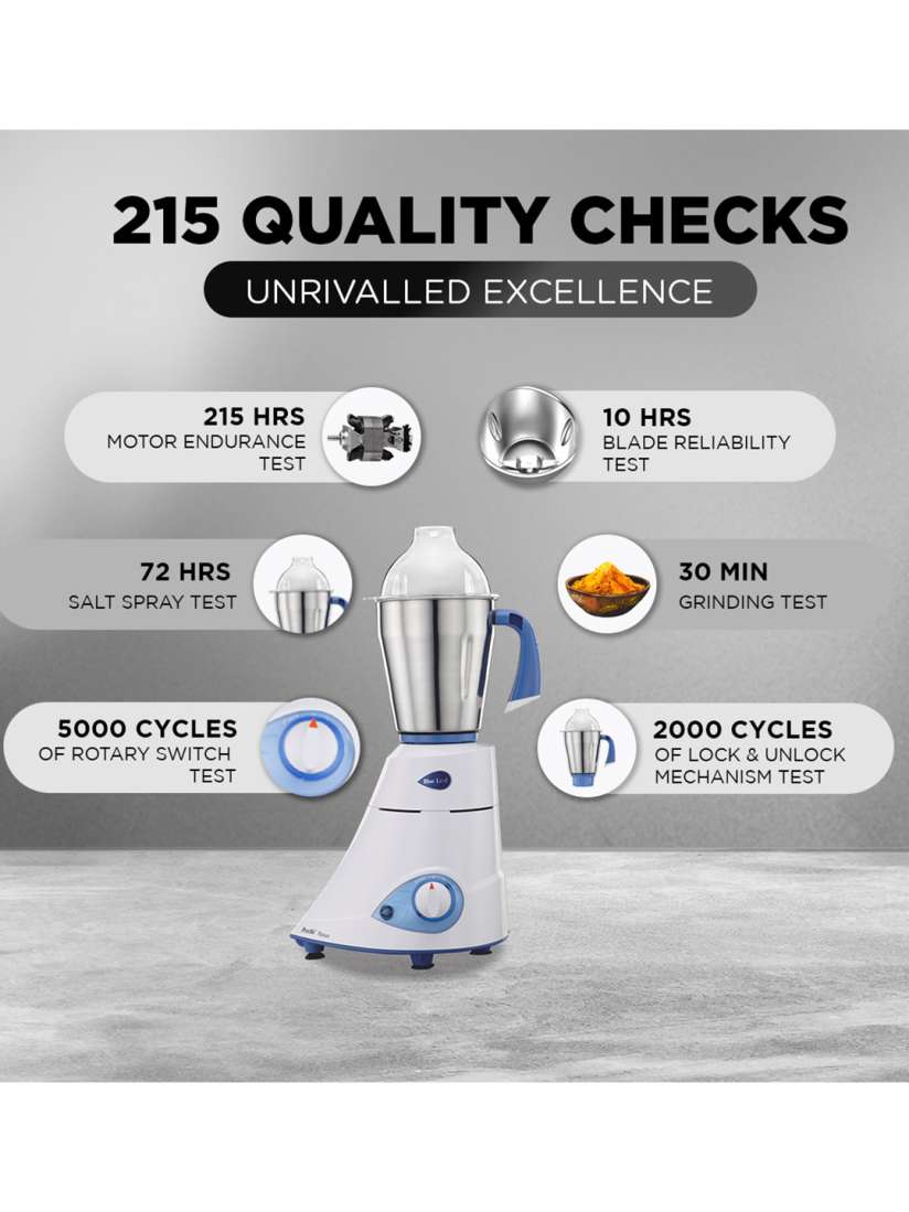 Buy Preethi Blue Leaf 110 Volts Mixer Grinder 550 Watts with 3 Jars Food Processors for Unisex 27546922 Myntra