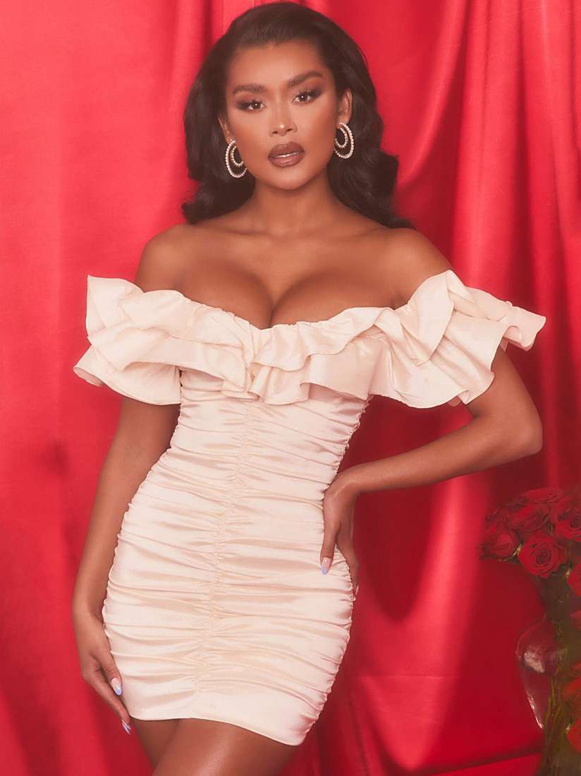 Lulu's off the shoulder dress top