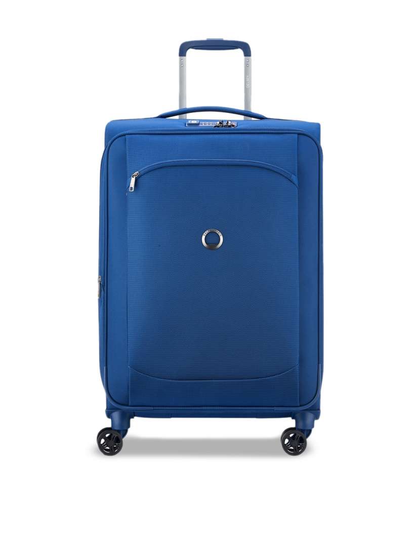 Buy Delsey Paris Blue MONTMARTRE AIR 2.0 Soft Small Cabin Trolley 55CM Trolley Bag for Unisex 27548292 Myntra