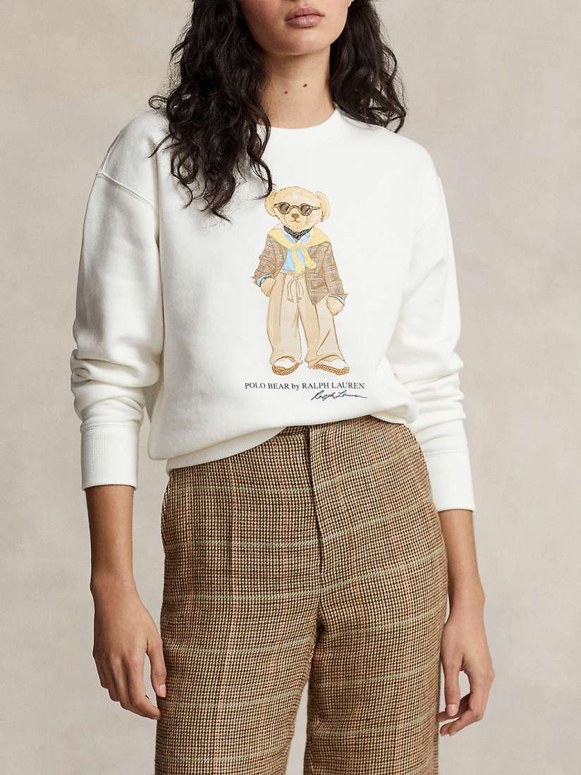 Buy Polo Ralph Lauren Women Printed Cotton Crew Neck Sweatshirts Sweatshirts for Women 27549536 Myntra