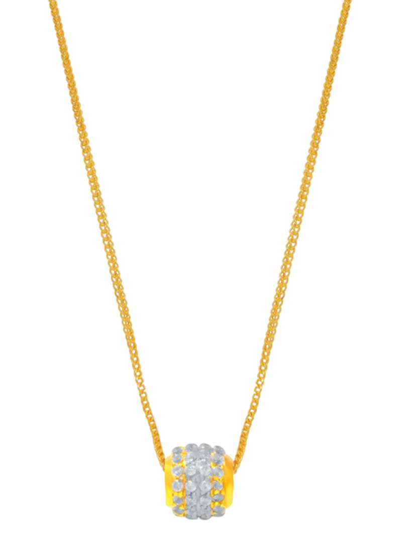 Buy BHIMA 22K Hallmark 916 Purity Yellow Gold Ball Stone Pendant Pendant Gold for Women 27564772 Myntra