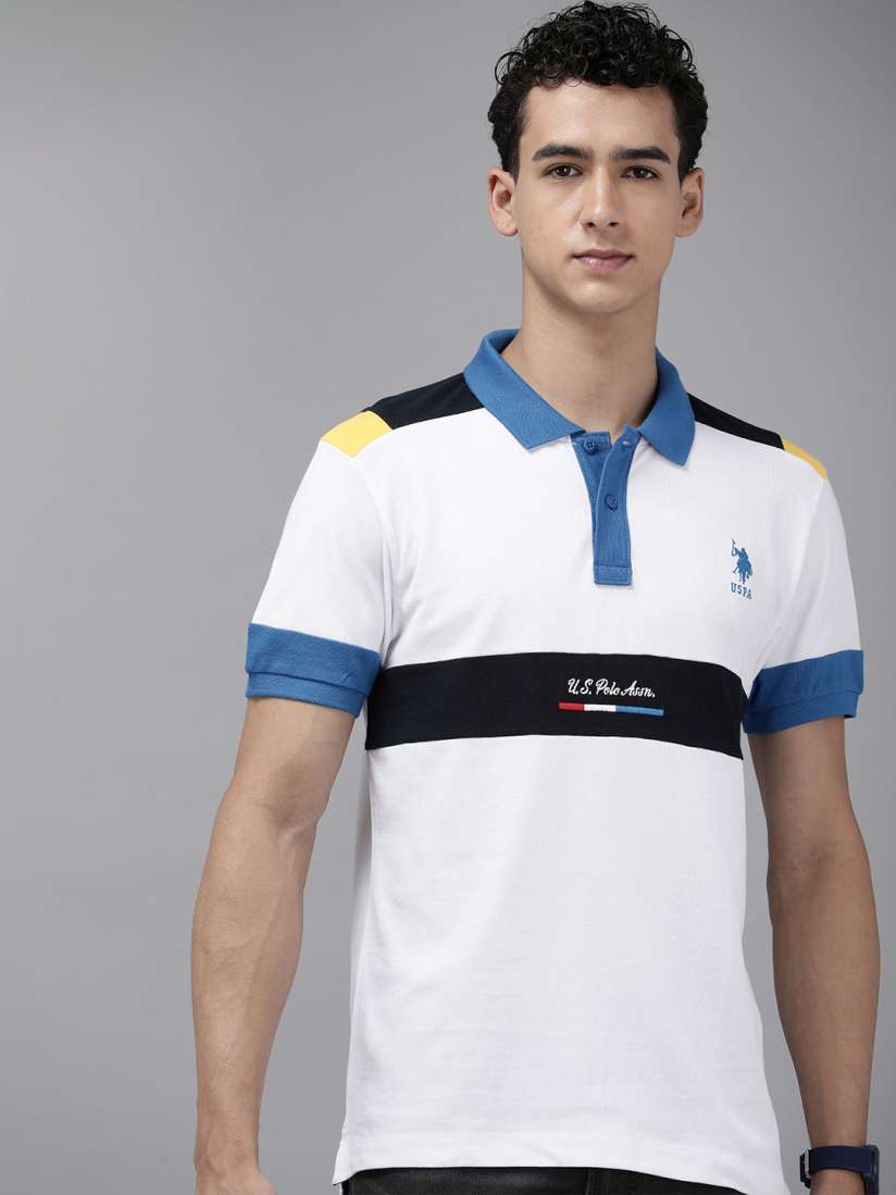 Us polo t shirts myntra store