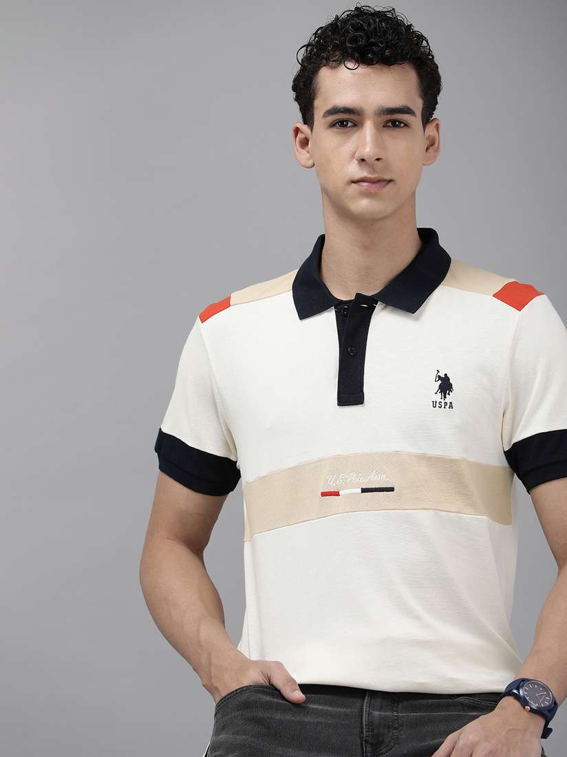 Us Polo Assn Shirts Online Polo Men Polo Collar Pure Cotton Slim