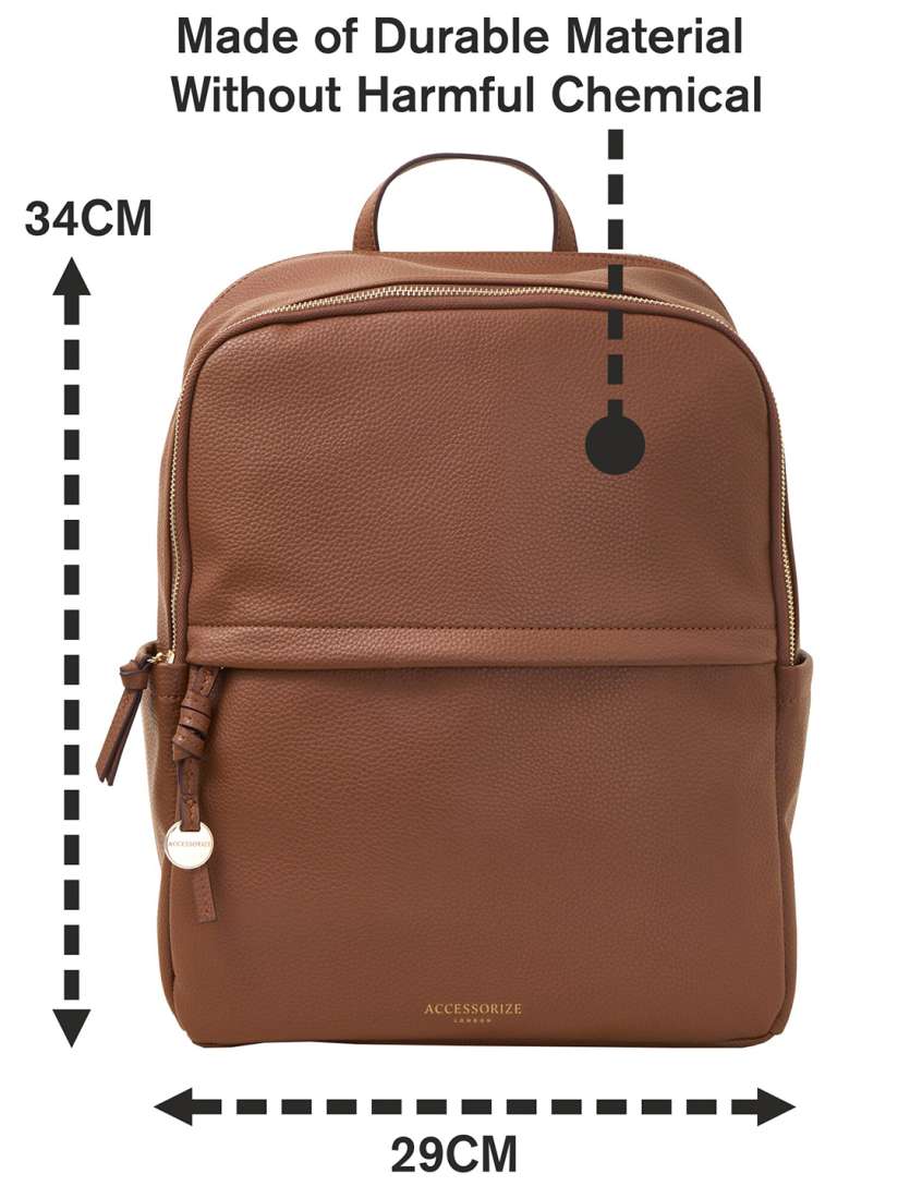 Buy Accessorize London Zip Around Backpack Backpacks for Women 27567600 Myntra