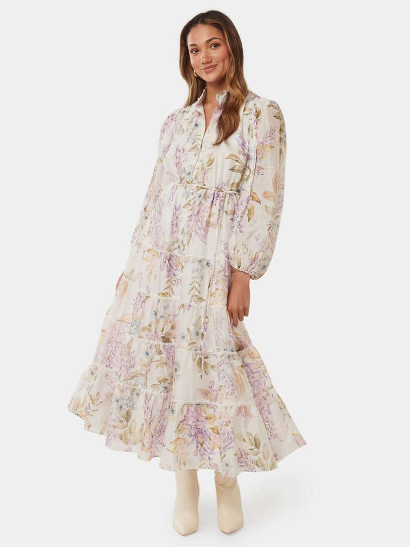 Forever new petite floral printed tea dress in floral print discount