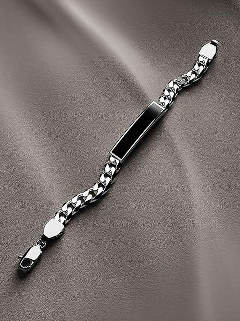 heres CS BRACELET 501 23cm Here'S Cs Bracelet 501 Silver