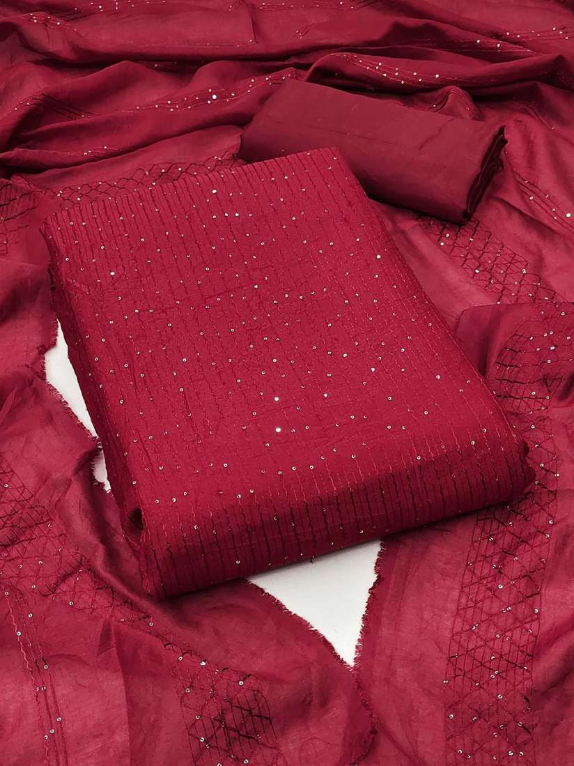 Myntra unstitched dress material new arrivals