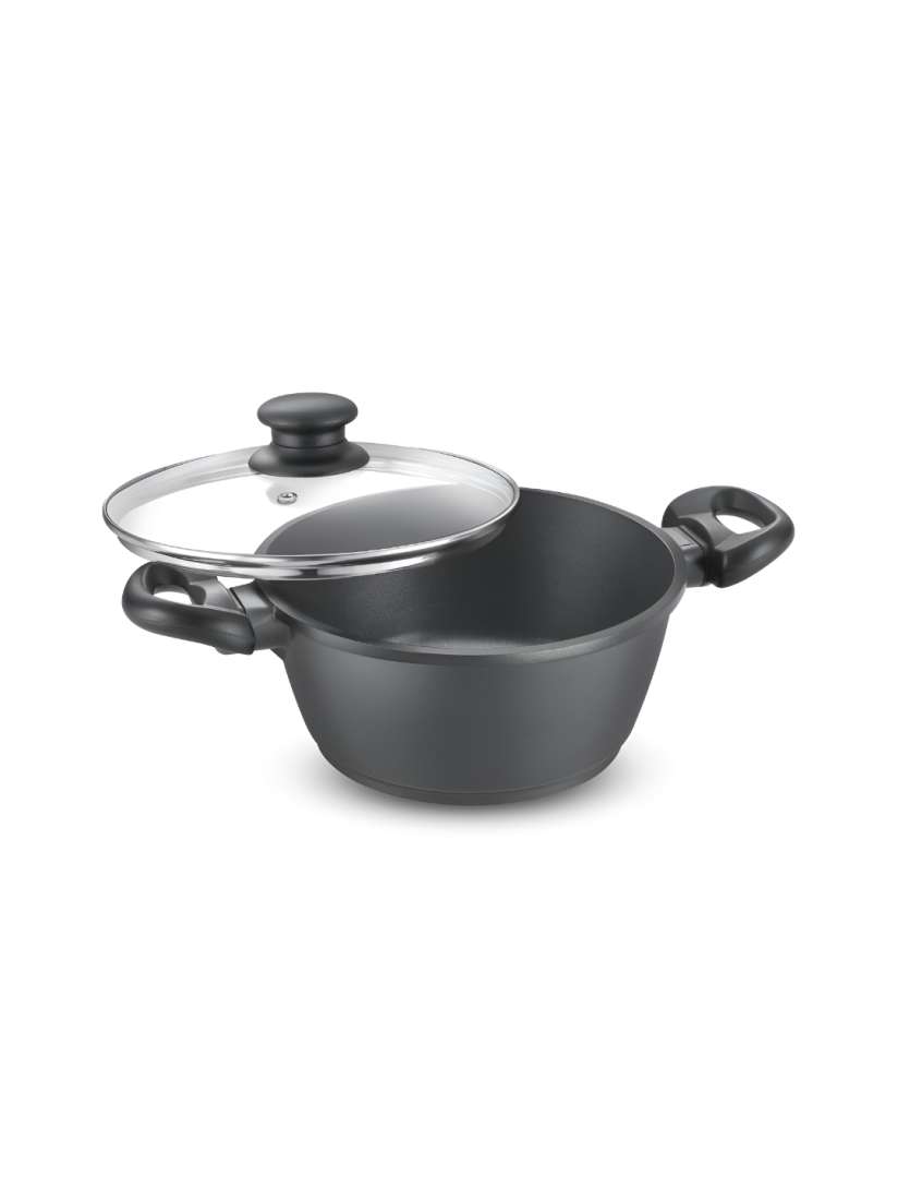 Buy Prestige Black Aluminium Induction Base Cook and Serve Casserole 1L Casserole for Unisex 27598864 Myntra