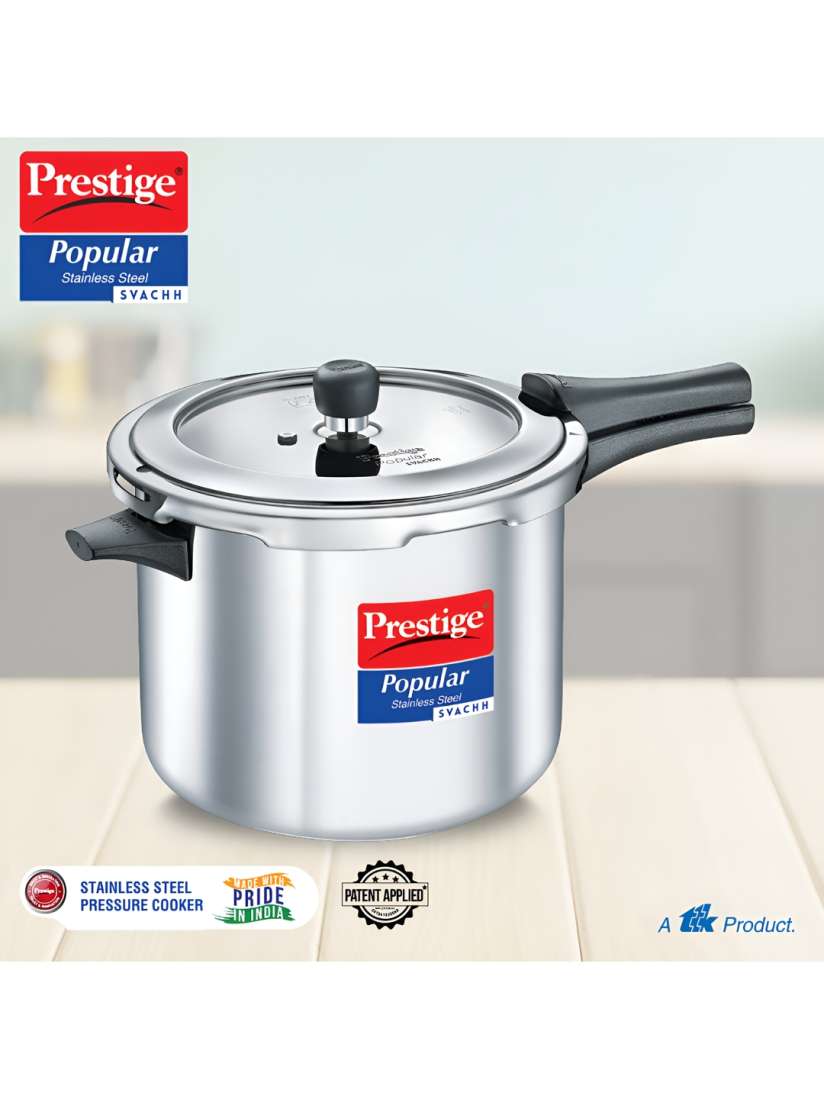 Prestige stainless steel pressure cooker 7.5 litre discount