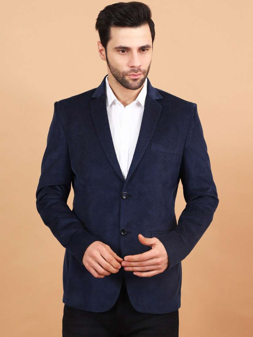 Buy Wintage Corduroy Cotton Single Breasted Blazers Blazers for Men 27600328 Myntra
