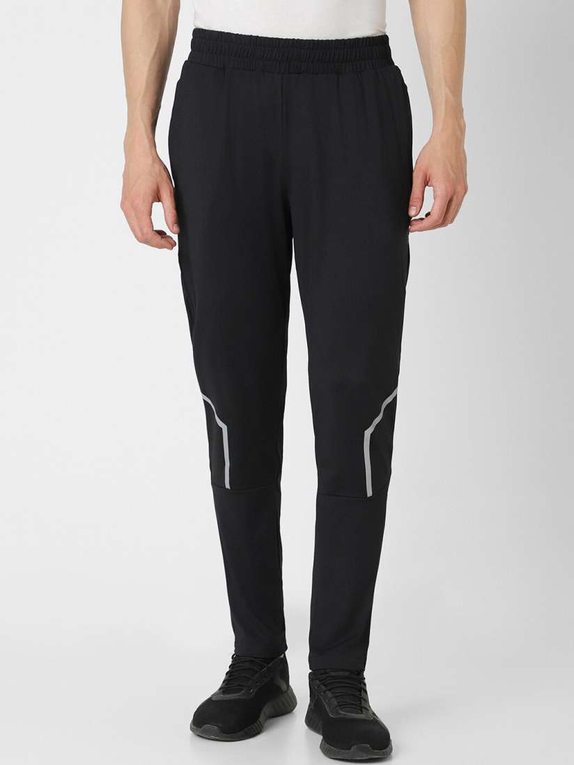 Buy Van Heusen Flex Men Slim Fit Mid Rise Track Pants Track Pants for Men 27608688 Myntra