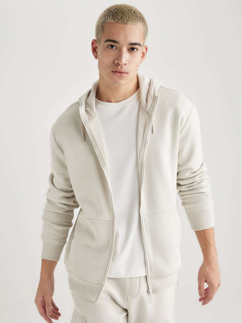 Front open sweatshirt hot sale