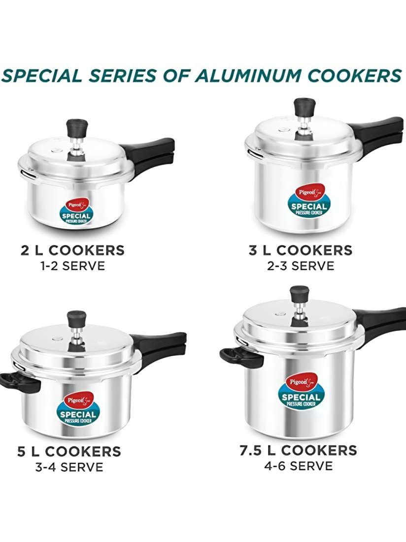 Pigeon pressure cooker 4 litre online