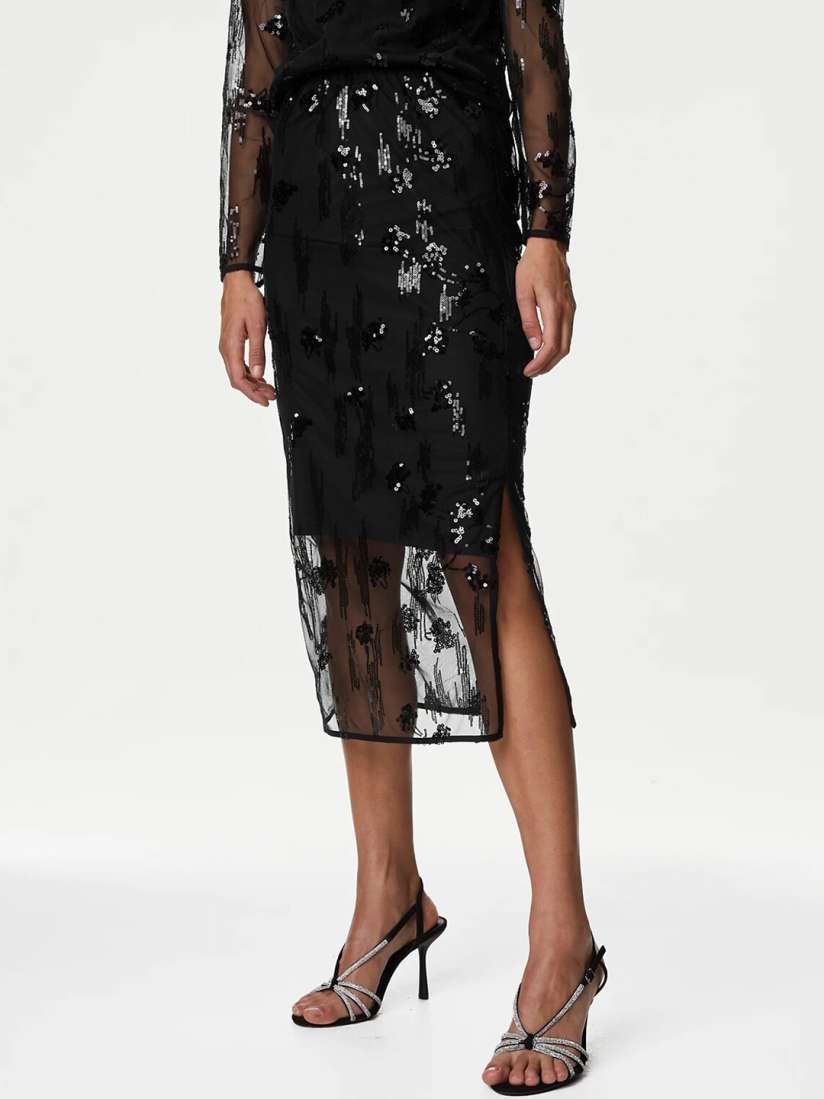Buy Marks Spencer Embellished Pencil Midi Skirts Skirts for Women 27627208 Myntra