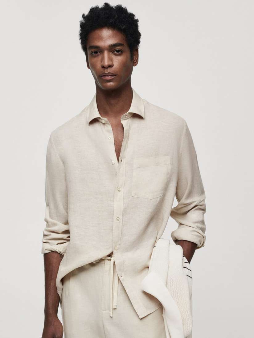 Man in White Shirt and