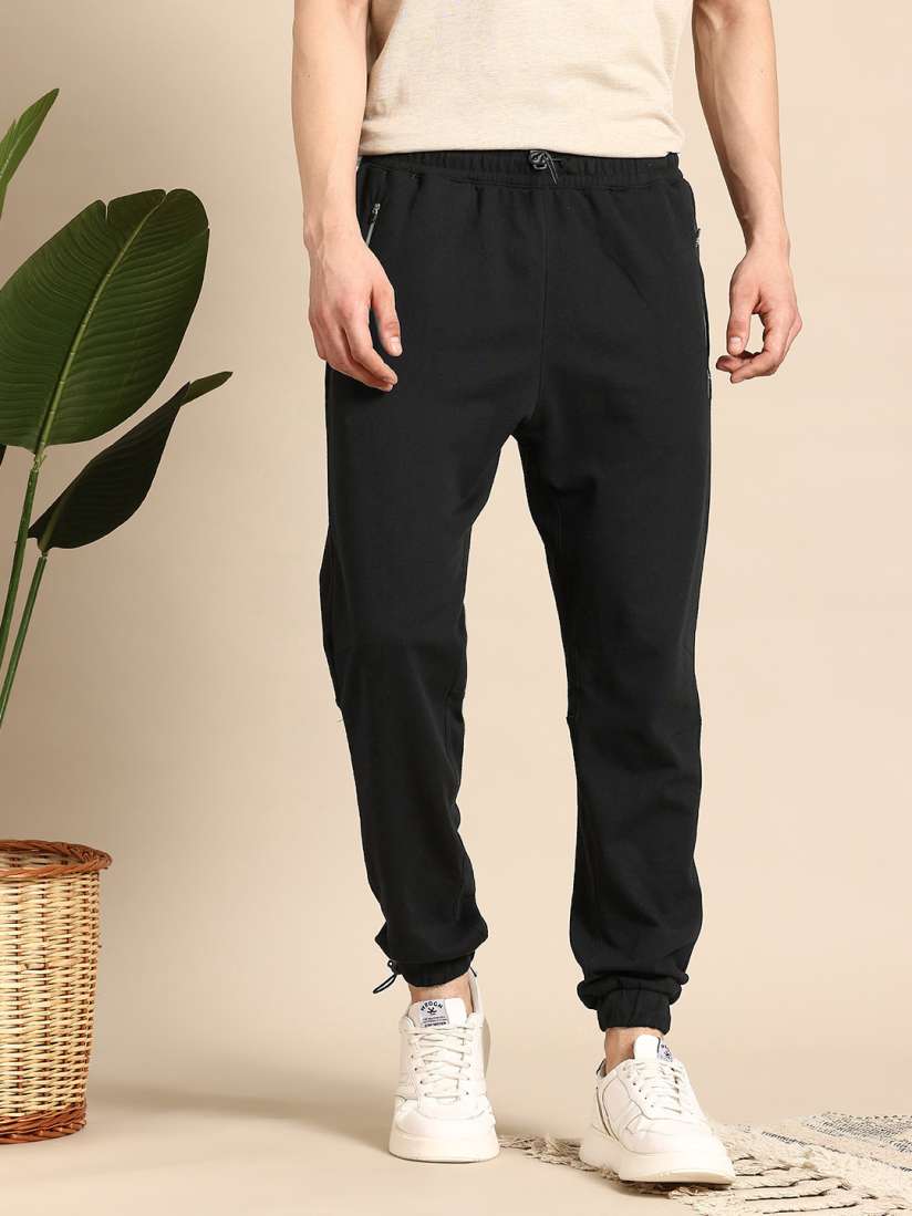 Buy Mast Harbour Men Toggled Hem Joggers Track Pants for Men 27631582 Myntra