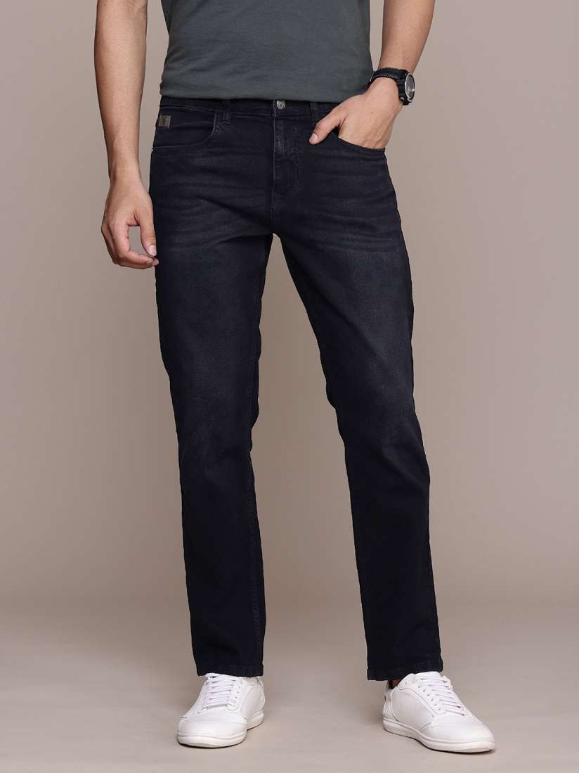 Black jeans men myntra cheap