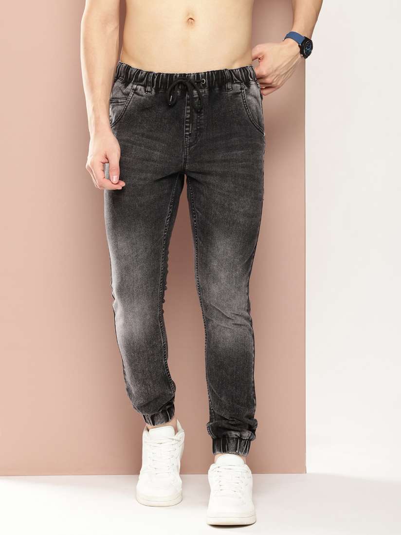 Buy Harvard Men Slim Fit Light Fade Stretchable Jogger Jeans Jeans for Men 27633568 Myntra