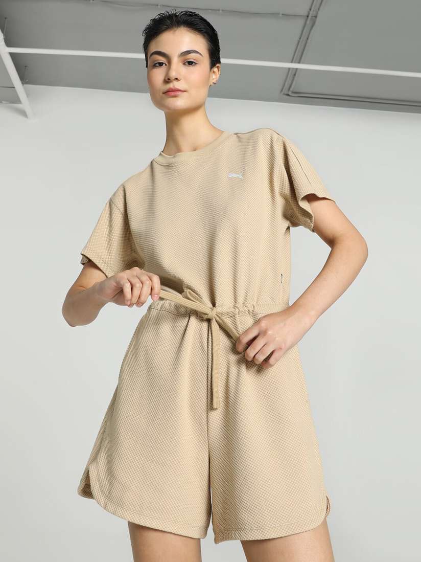 Short jumpsuit myntra deals