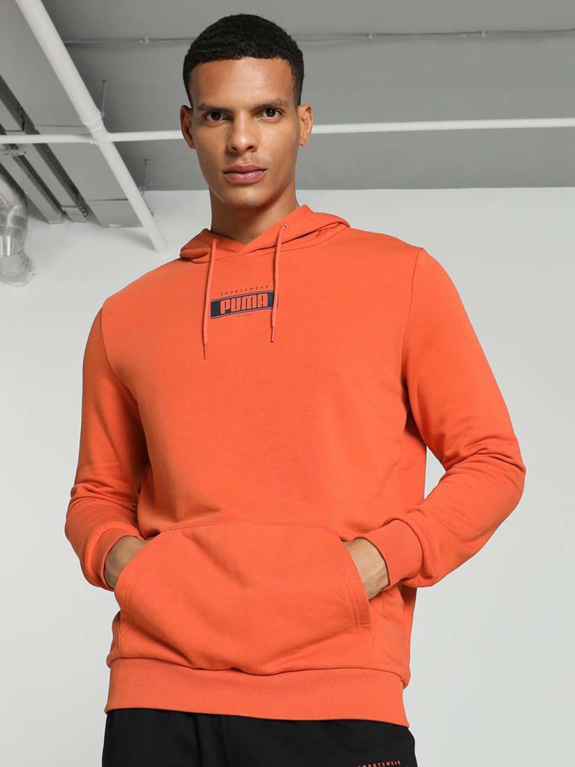 Buy Puma Varsity Graphic Printed Hooded Sweatshirt Sweatshirts for Men 27633864 Myntra