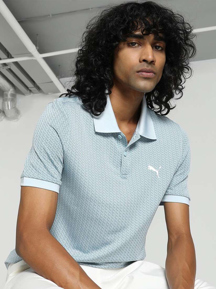 Buy Puma Seamless Slim Fit Polo Collar T shirt Tshirts for Men 27634646 Myntra